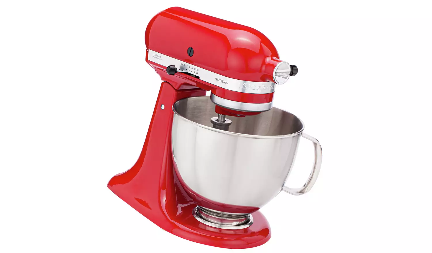 KitchenAid 5KSM175PSBER Artisan Stand Mixer - Red