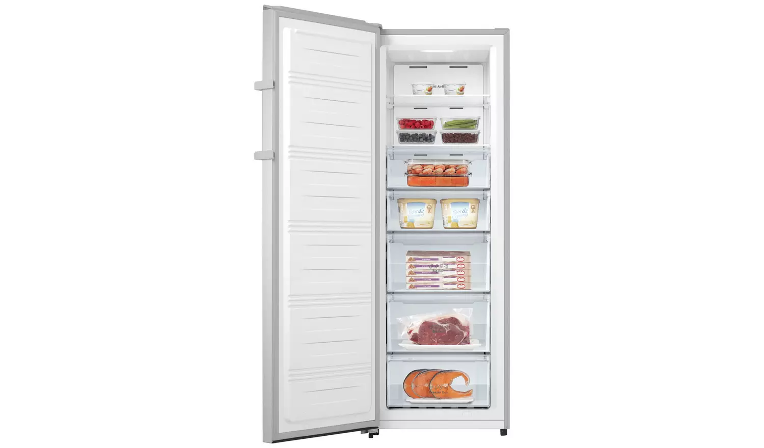 Hisense FV298N4ACE Tall Freezer - Stainless Steel