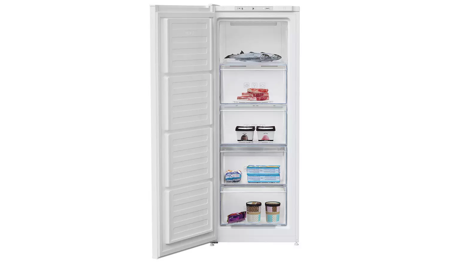 Beko FFG4545W Tall Freezer - White