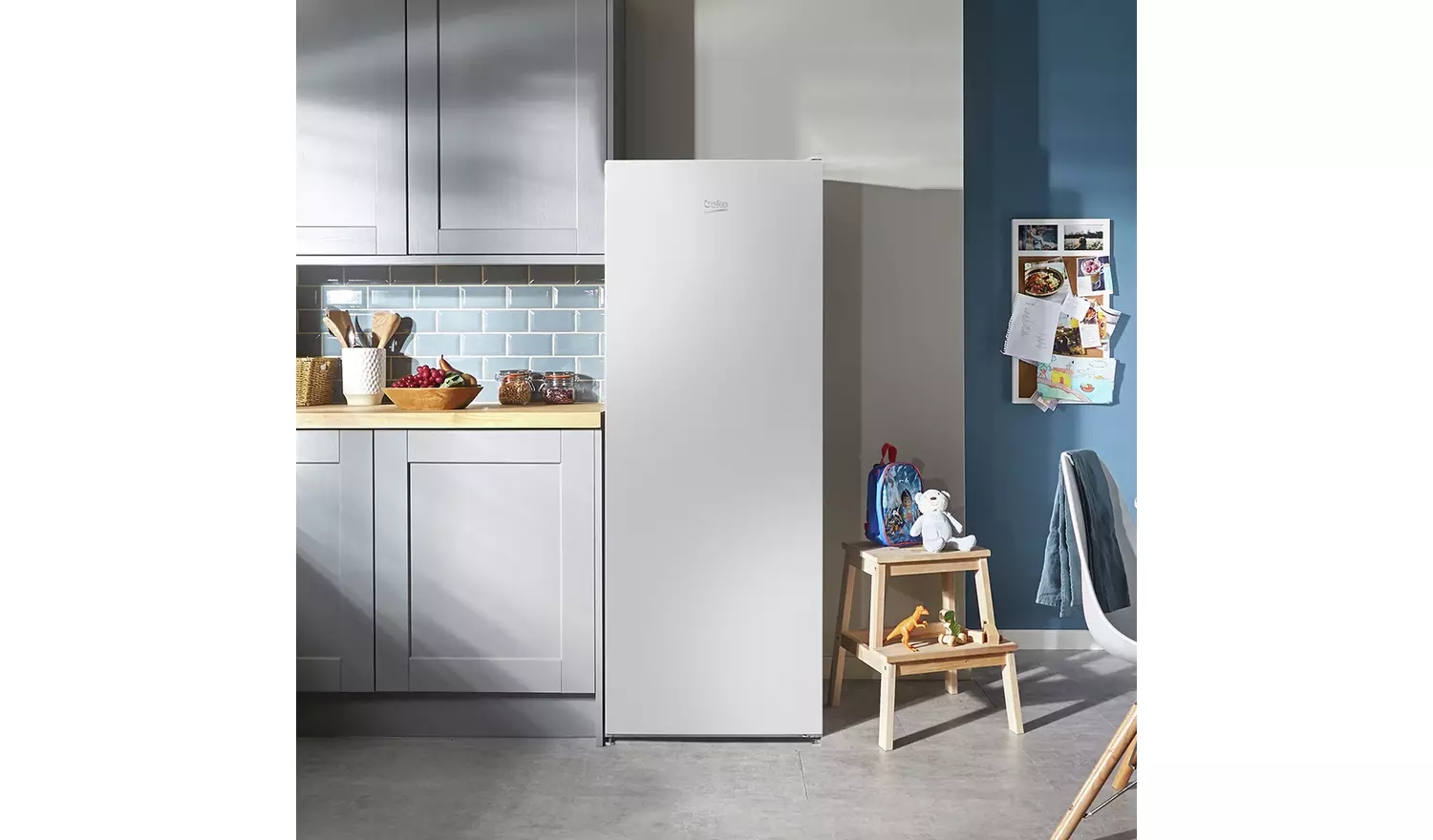 Beko FFG4545W Tall Freezer - White