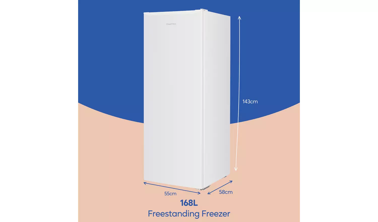 Russell Hobbs RH143FZ552E1W Freezer - White