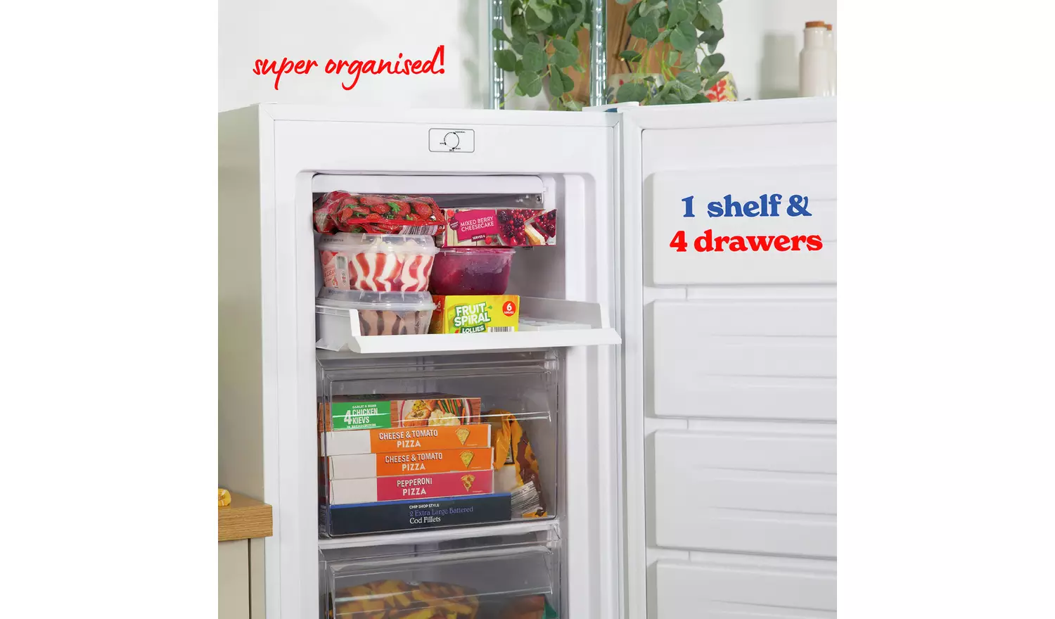 Russell Hobbs RH143FZ552E1W Freezer - White