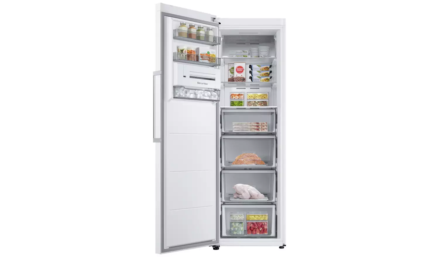 Samsung RZ32C7BD6WW/EU Tall Freezer - White