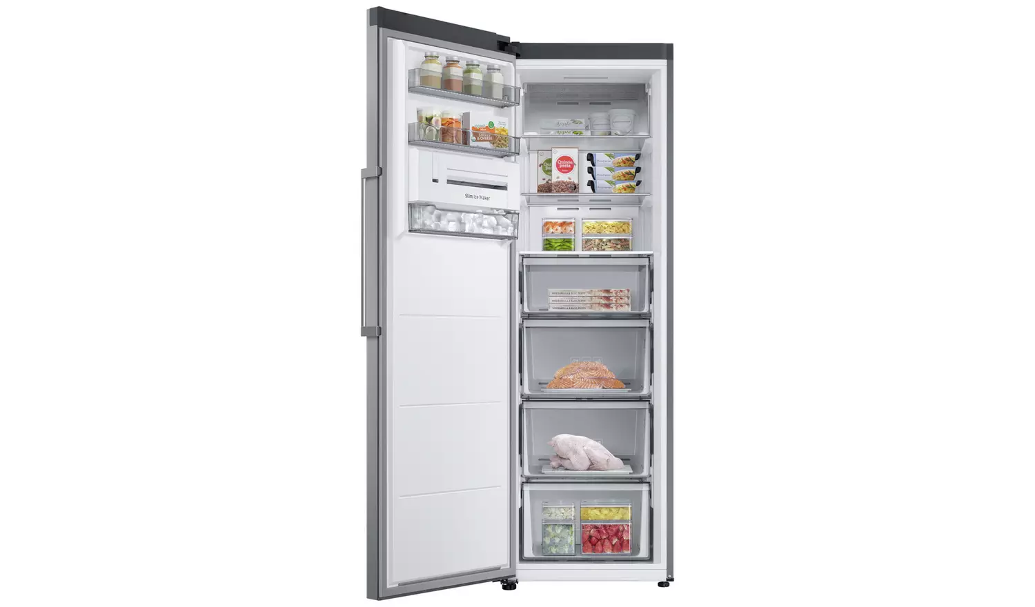 Samsung RZ32C7BDES9/EU Tall Freezer - Silver