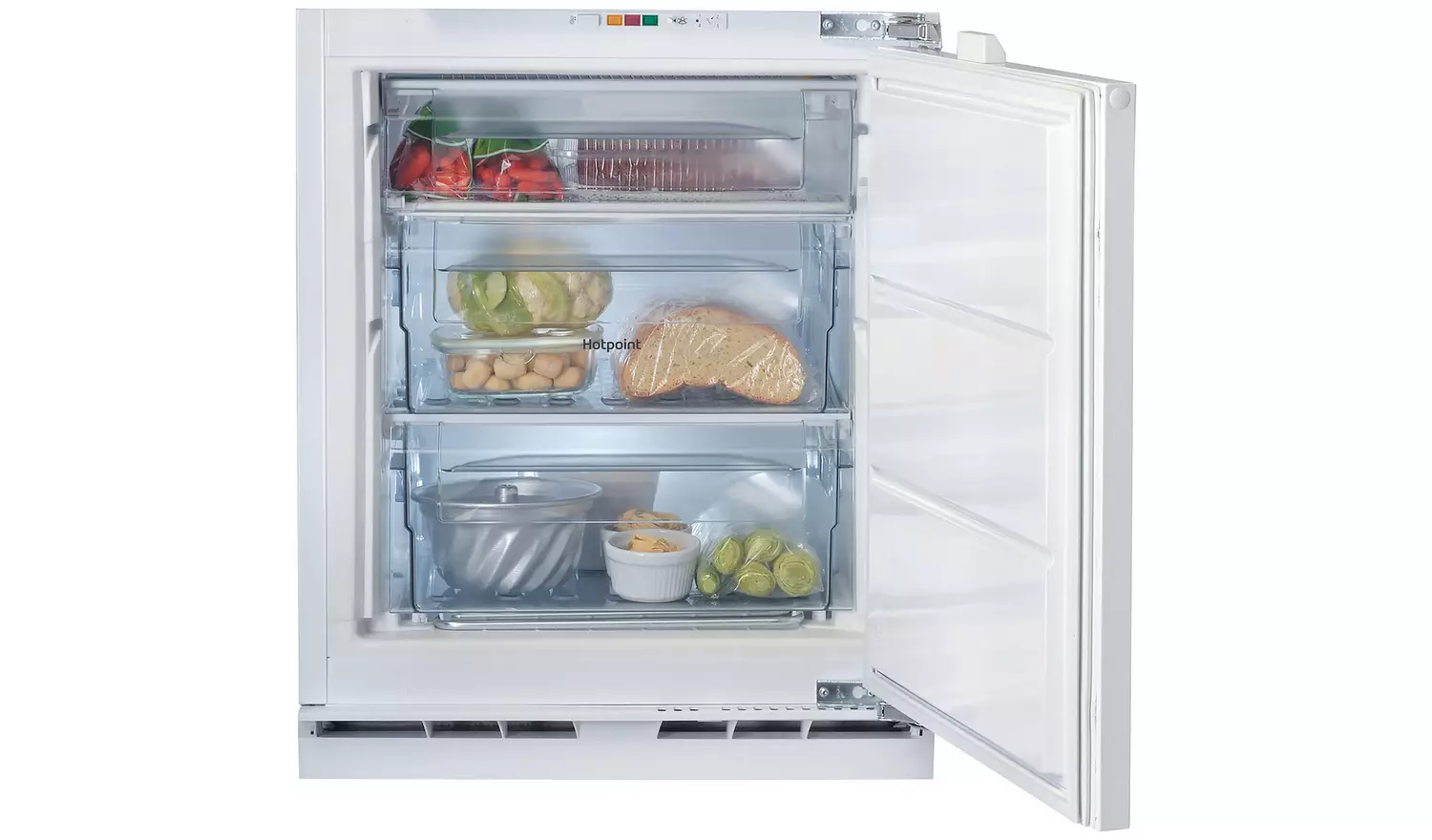 Hotpoint HBUFZ011UK Integrated Under Counter Freezer-S/Steel