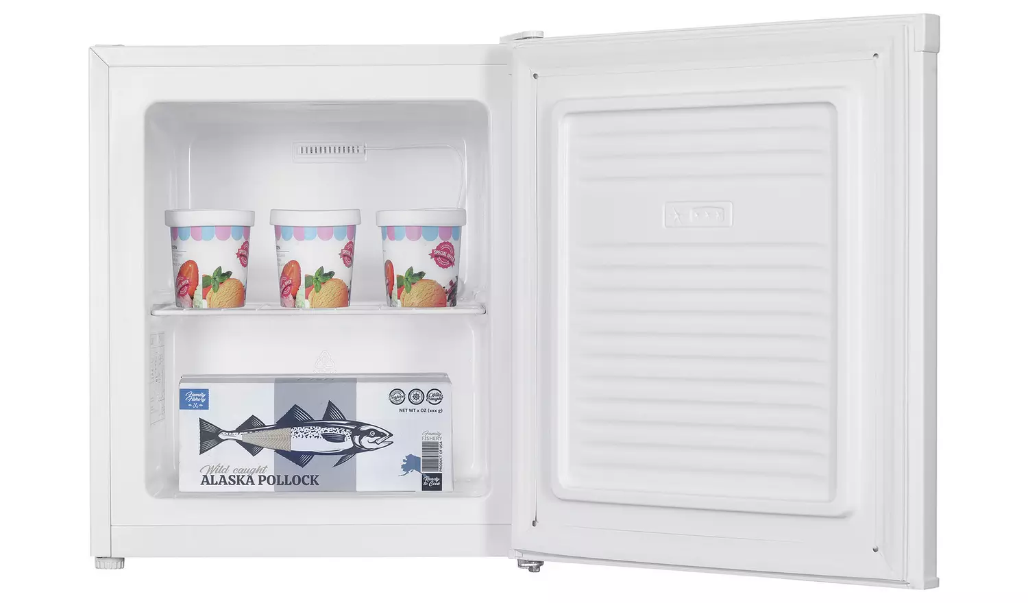 Bush ME33L Table Top Freezer - White