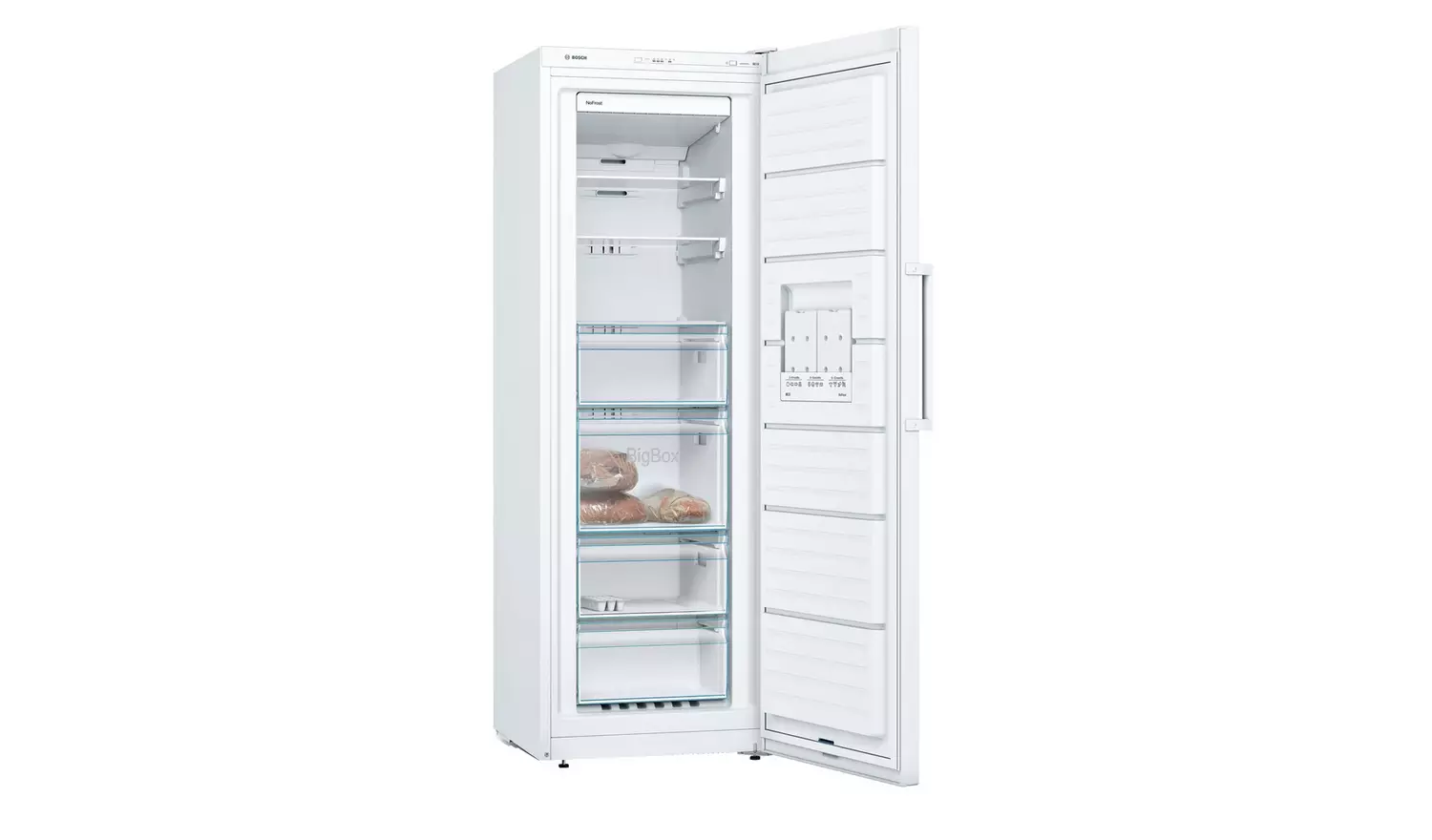Bosch GSN33VWEPG Tall Freezer - White