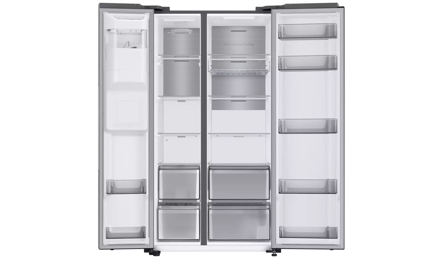 Samsung RS68A884CSL American Fridge Freezer - Silver