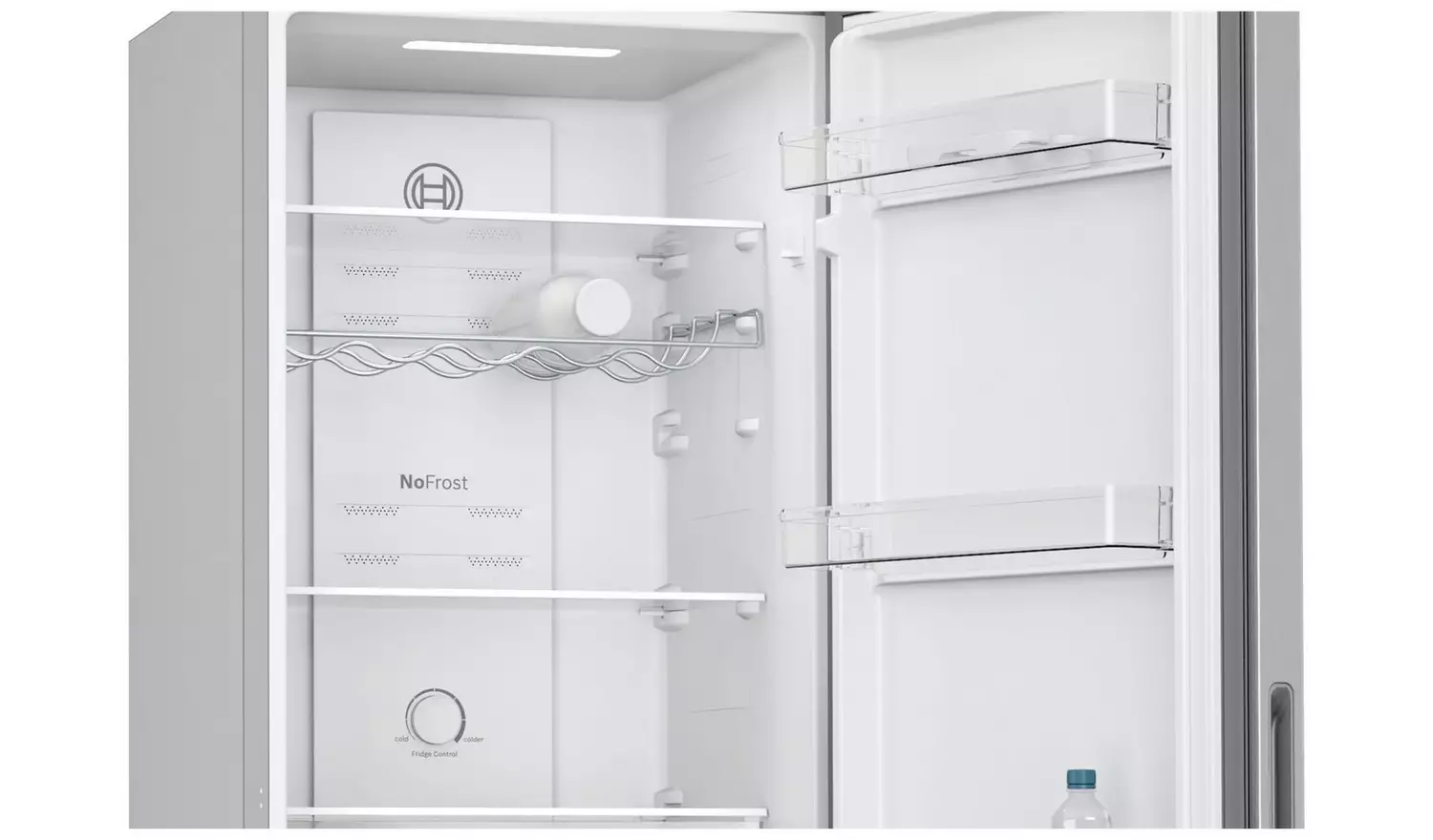 Bosch KGN27NLEAG Freestanding Fridge Freezer-Stainless Steel