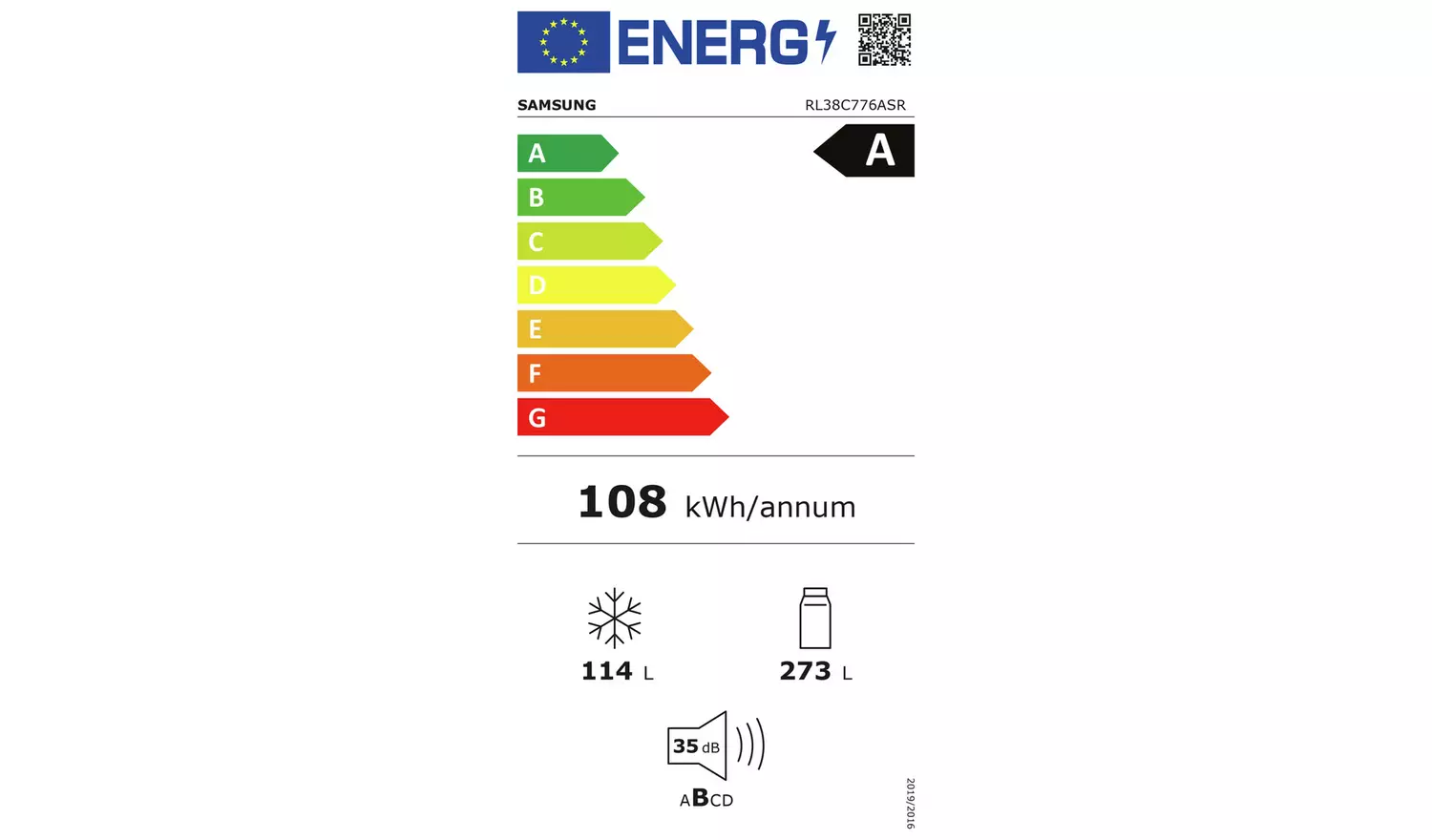Samsung RL38C776ASR/EU Freestanding Fridge Freezer - S/Steel