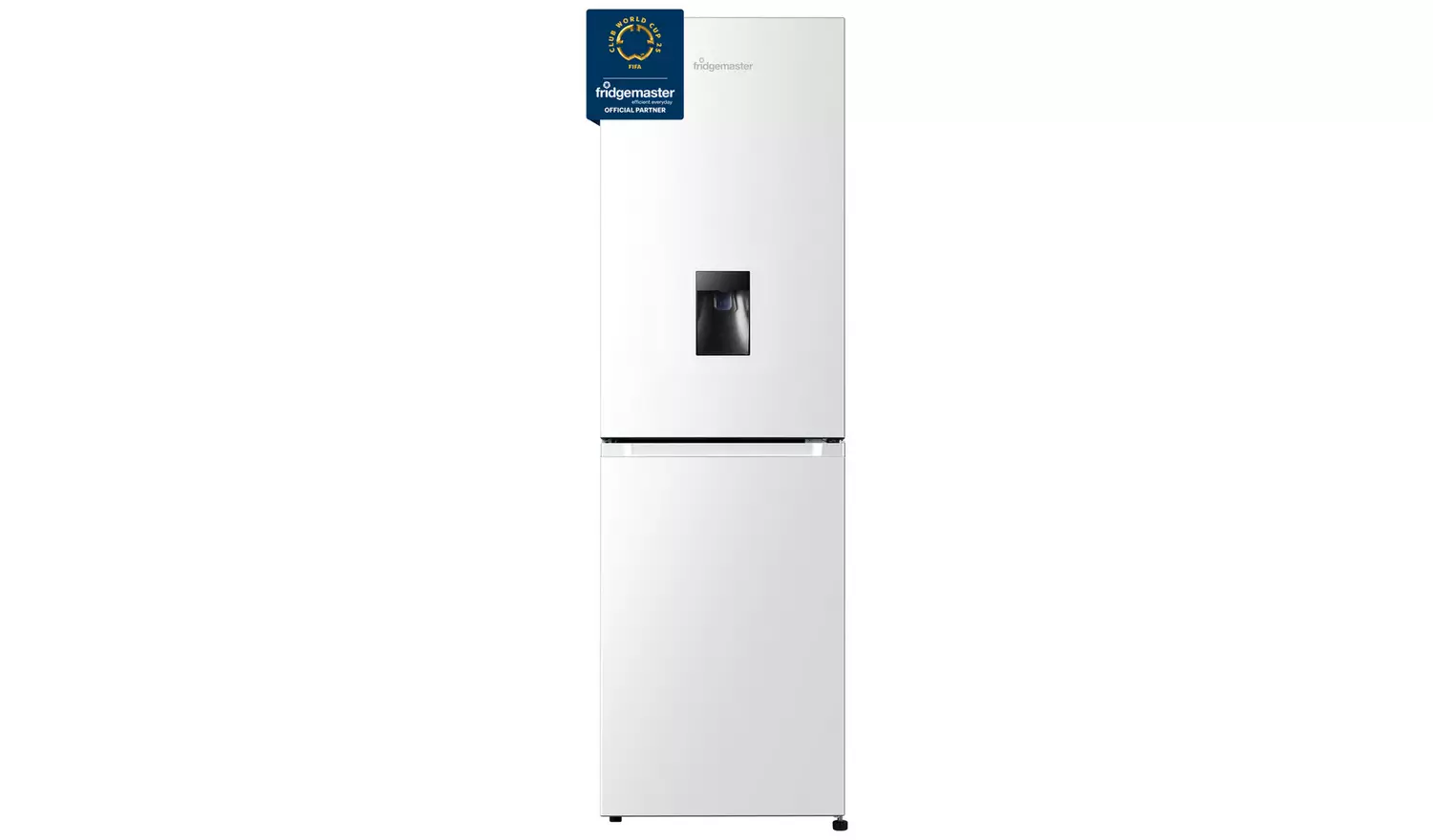 Fridgemaster MC55251DE Freestanding Fridge Freezer - White