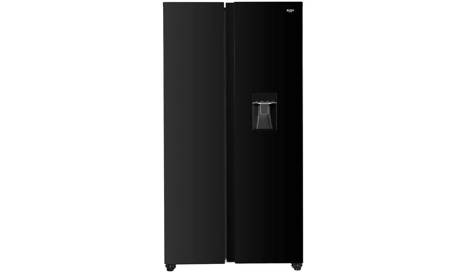 Bush MSBSWTDB23E American Fridge Freezer - Black