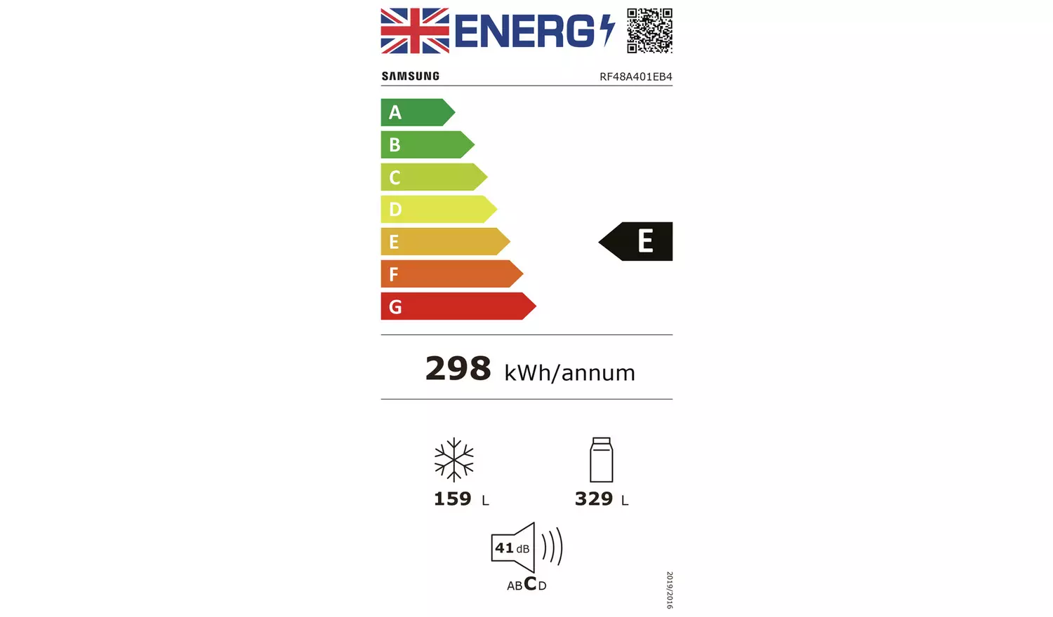 Samsung RF48A401EB4/EU Fridge Freezer - Black