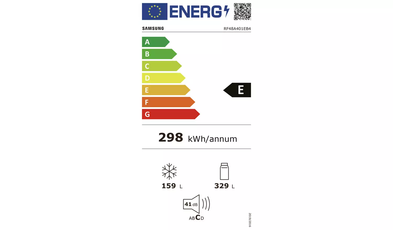 Samsung RF48A401EB4/EU Fridge Freezer - Black