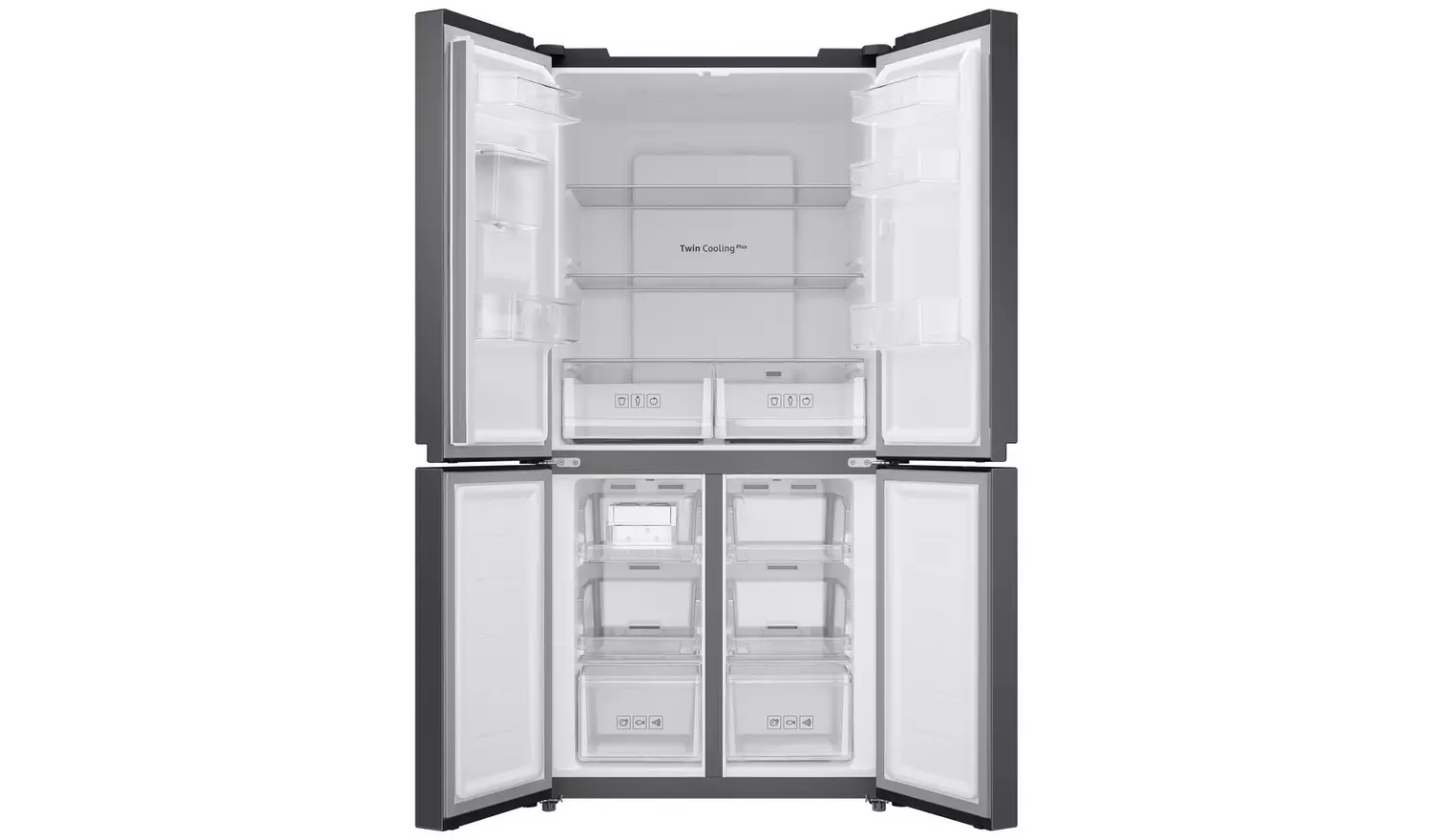 Samsung RF48A401EB4/EU Fridge Freezer - Black