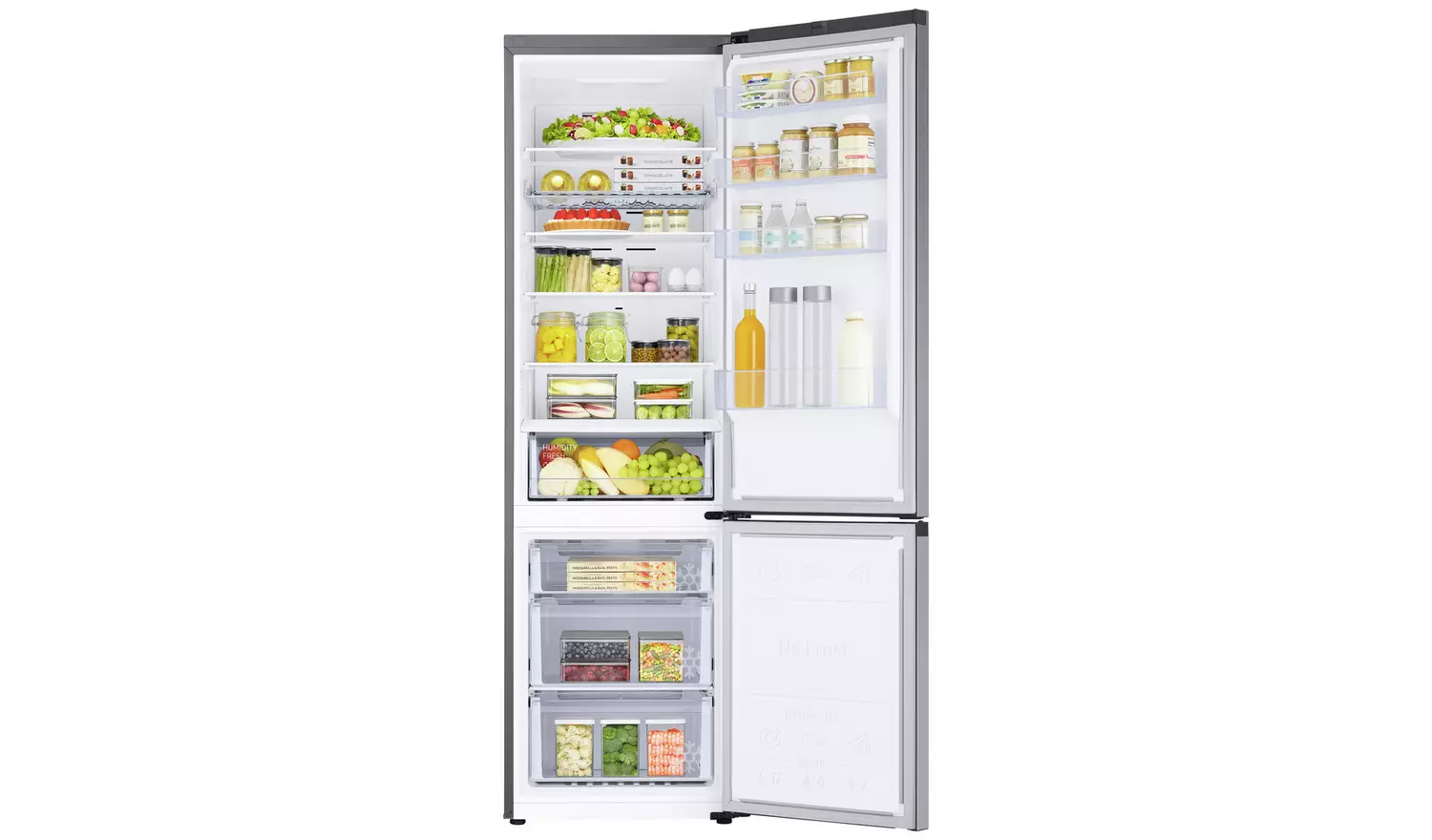 Samsung RB38C602ESA/EU Freestanding Fridge Freezer - S/Steel