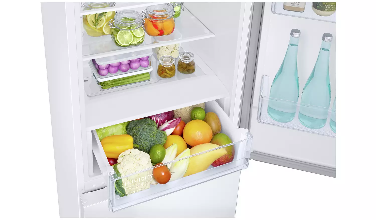 Samsung RB33B610EWW/EU Freestanding Fridge Freezer - White