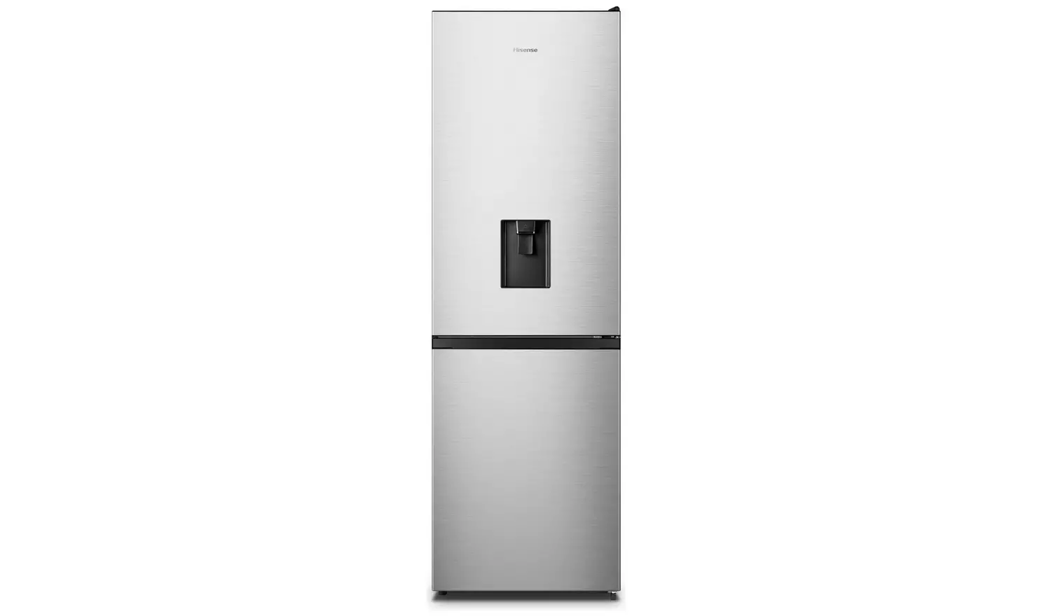 Hisense RB390N4WCE Freestanding Fridge Freezer - Silver