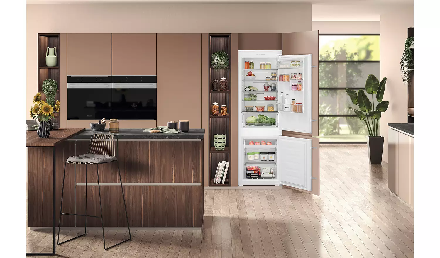 Hotpoint HTC18 T112 UK Fridge Freezer - White