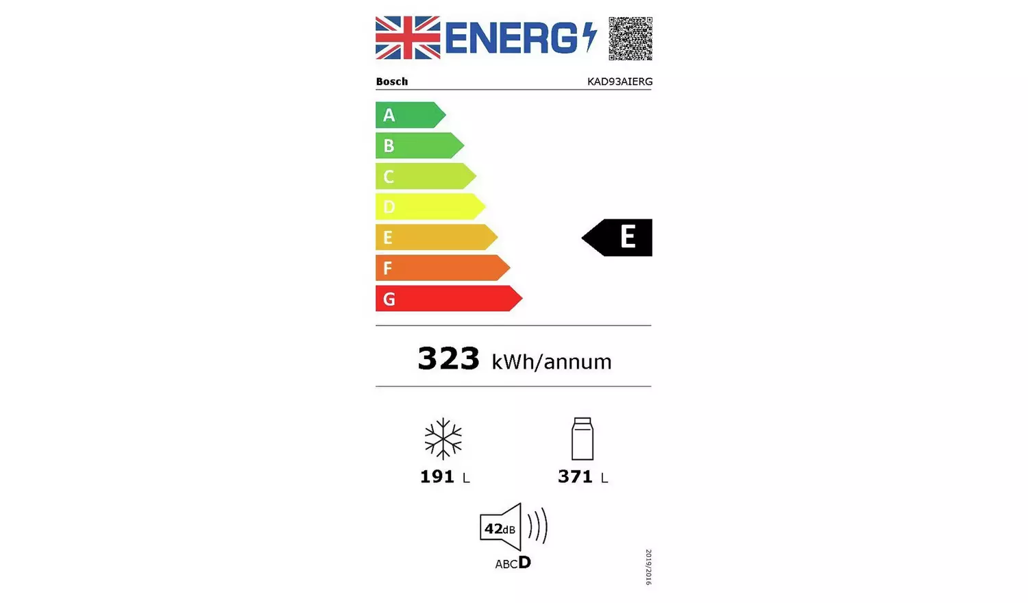 Bosch KAD93AIERG Multi Door Fridge Freezer - Brushed Steel