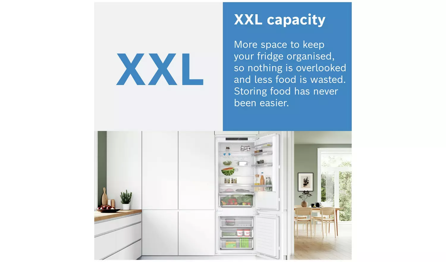 Bosch KAD93AIERG Multi Door Fridge Freezer - Brushed Steel