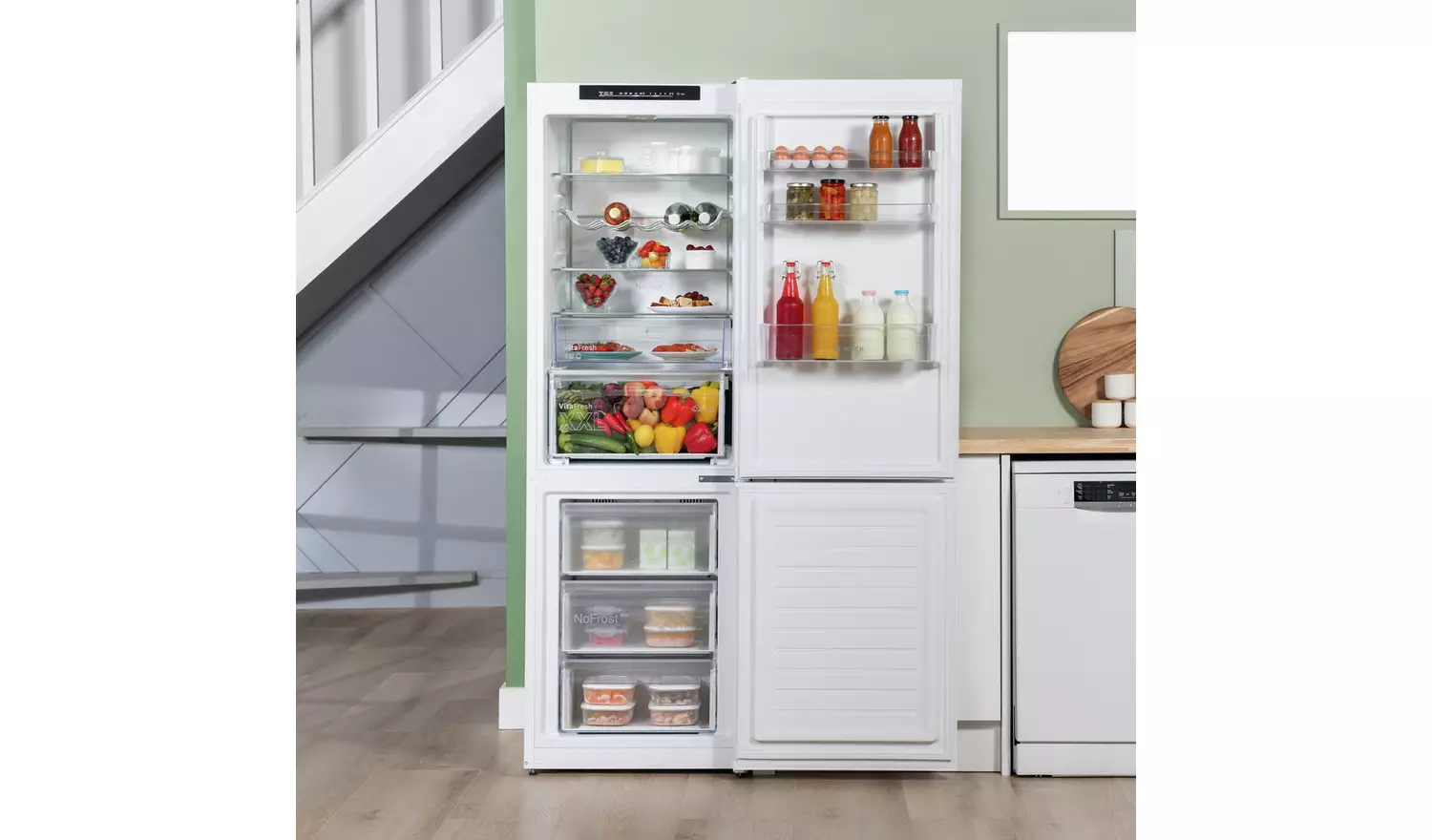 Bosch KGN362WDFGFridge Freezer - White