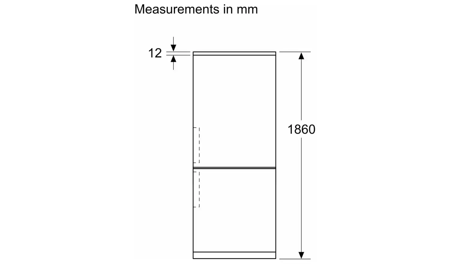 Bosch KGN362WDFGFridge Freezer - White
