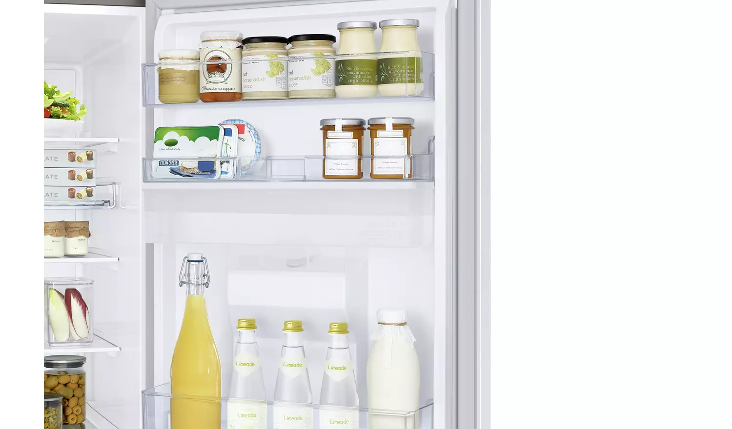 Samsung RB34C652DWW Freestanding Fridge Freezer - White