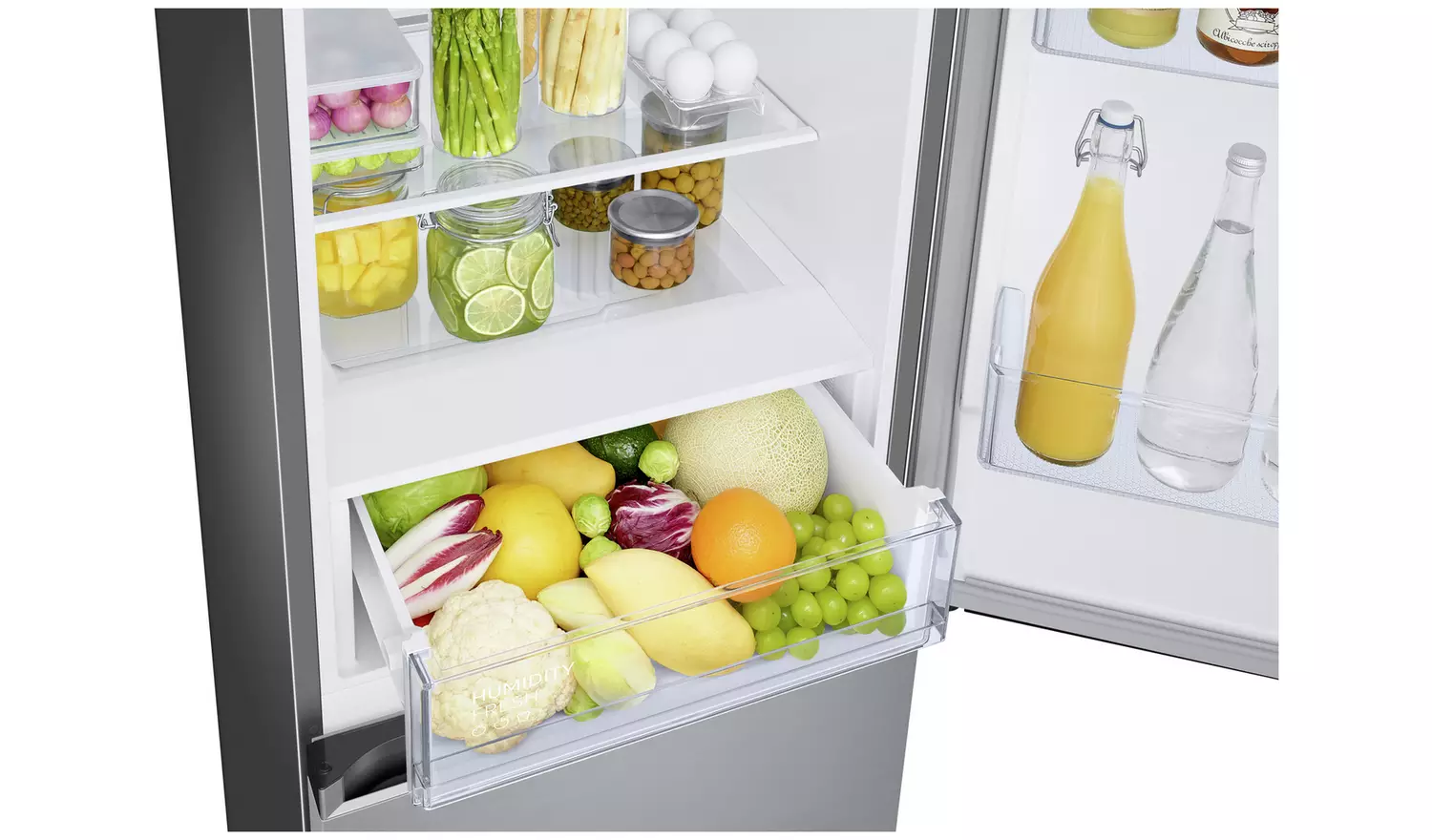 Samsung RB34C600ESA/EU Freestanding Fridge Freezer - S/Steel