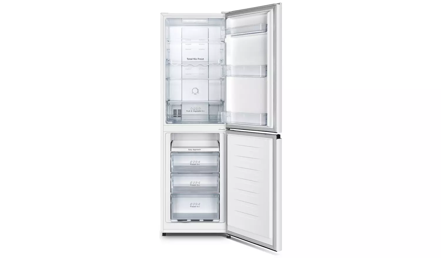 Hisense RB327N4BWE Freestanding Fridge Freezer - White