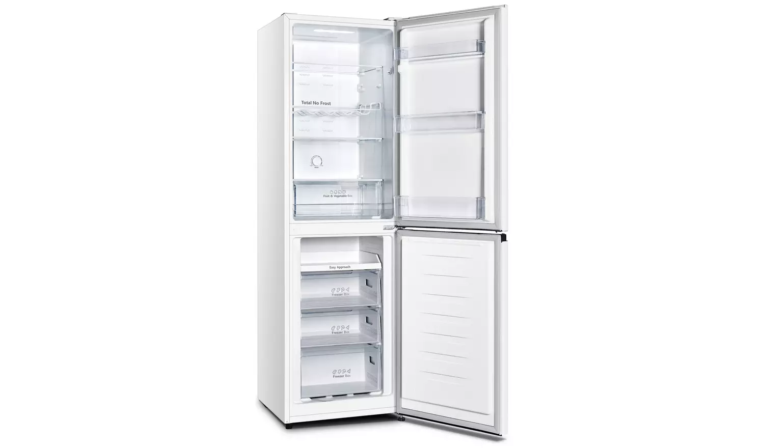 Hisense RB327N4BWE Freestanding Fridge Freezer - White
