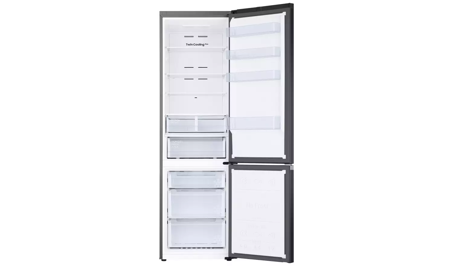 Samsung RB38C607AB1/EU Fridge Freezer - Black