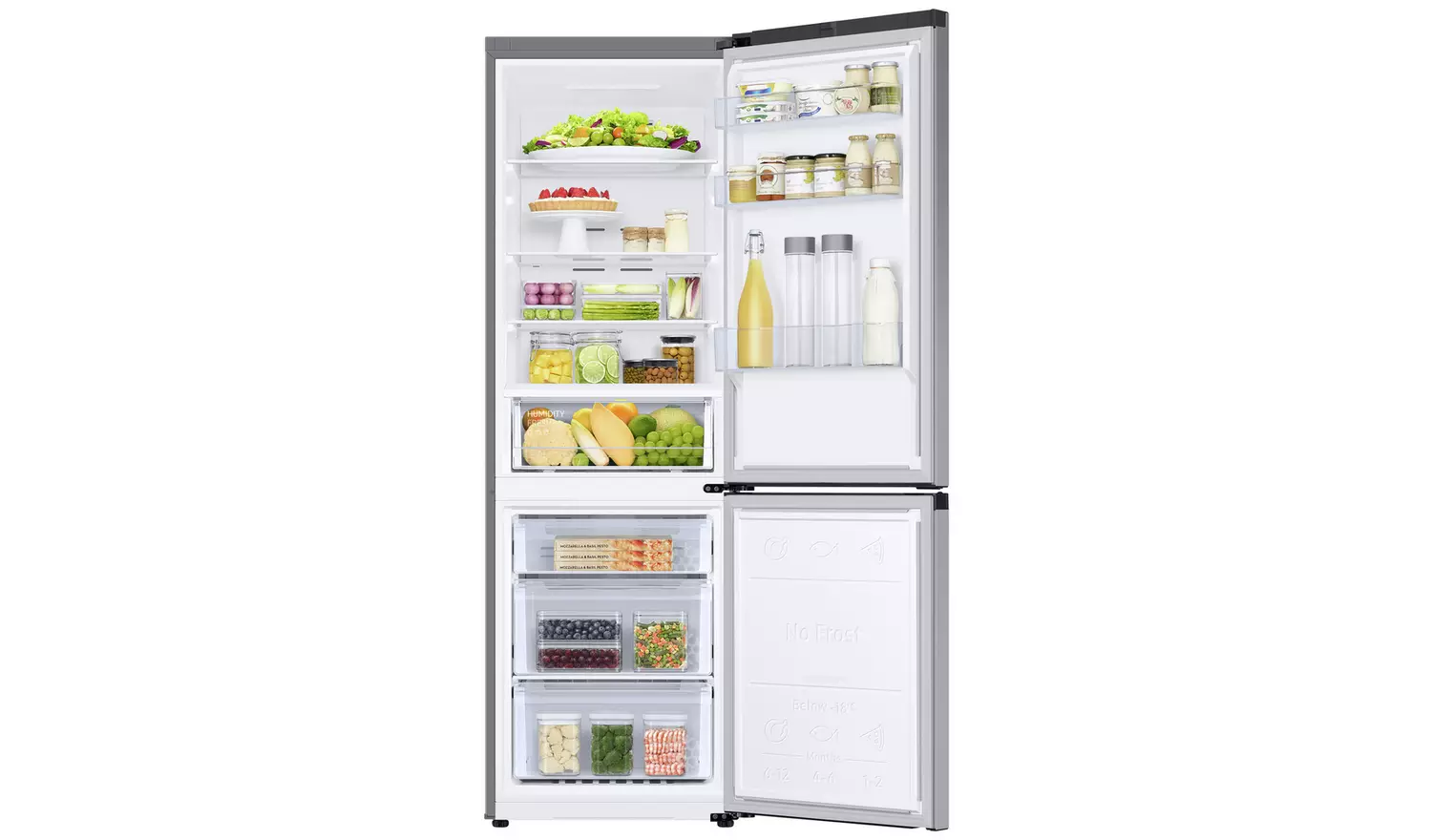 Samsung RB34C600DSA/EU Fridge Freezer - Graphite