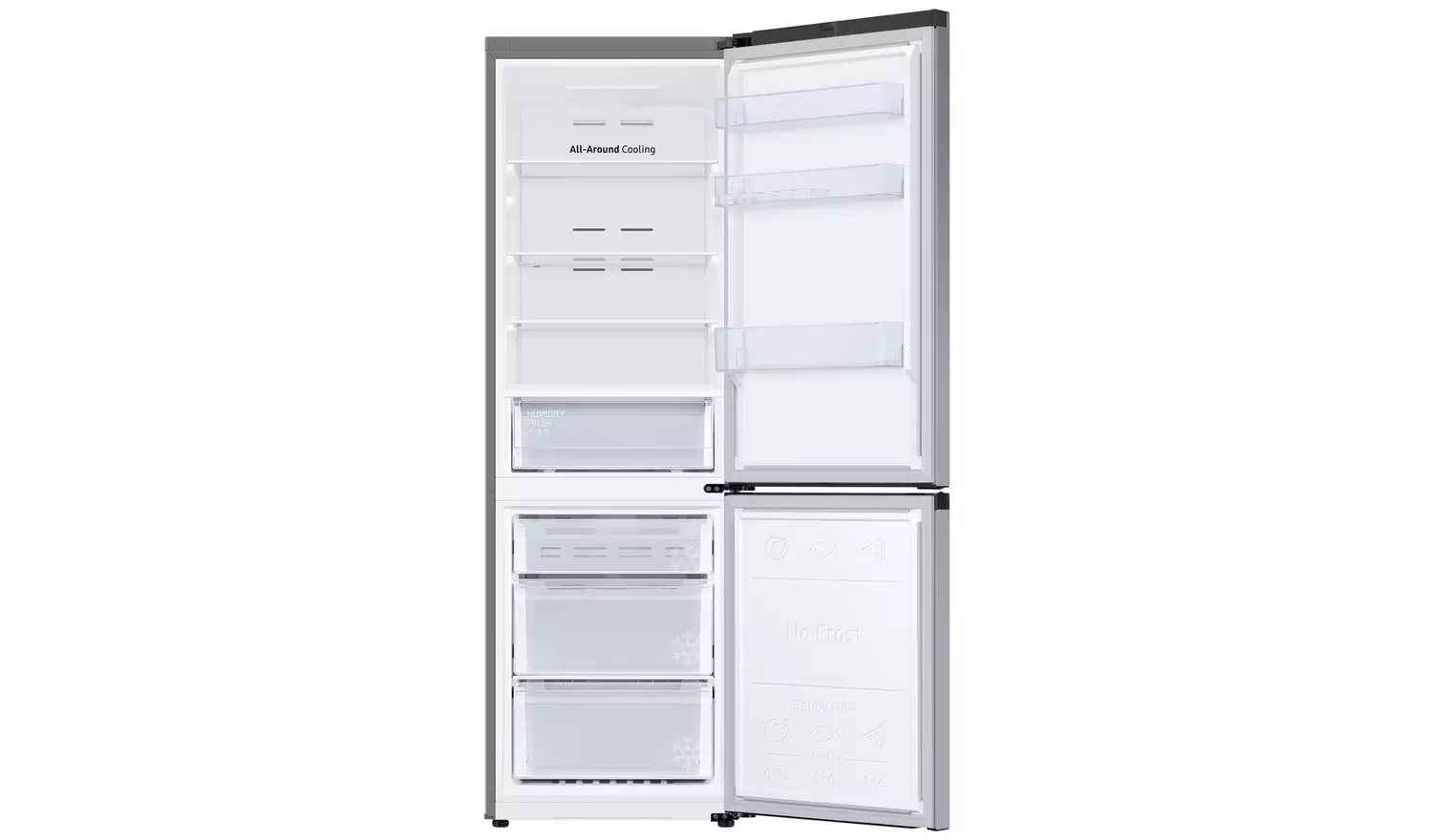 Samsung RB34C600DSA/EU Fridge Freezer - Graphite