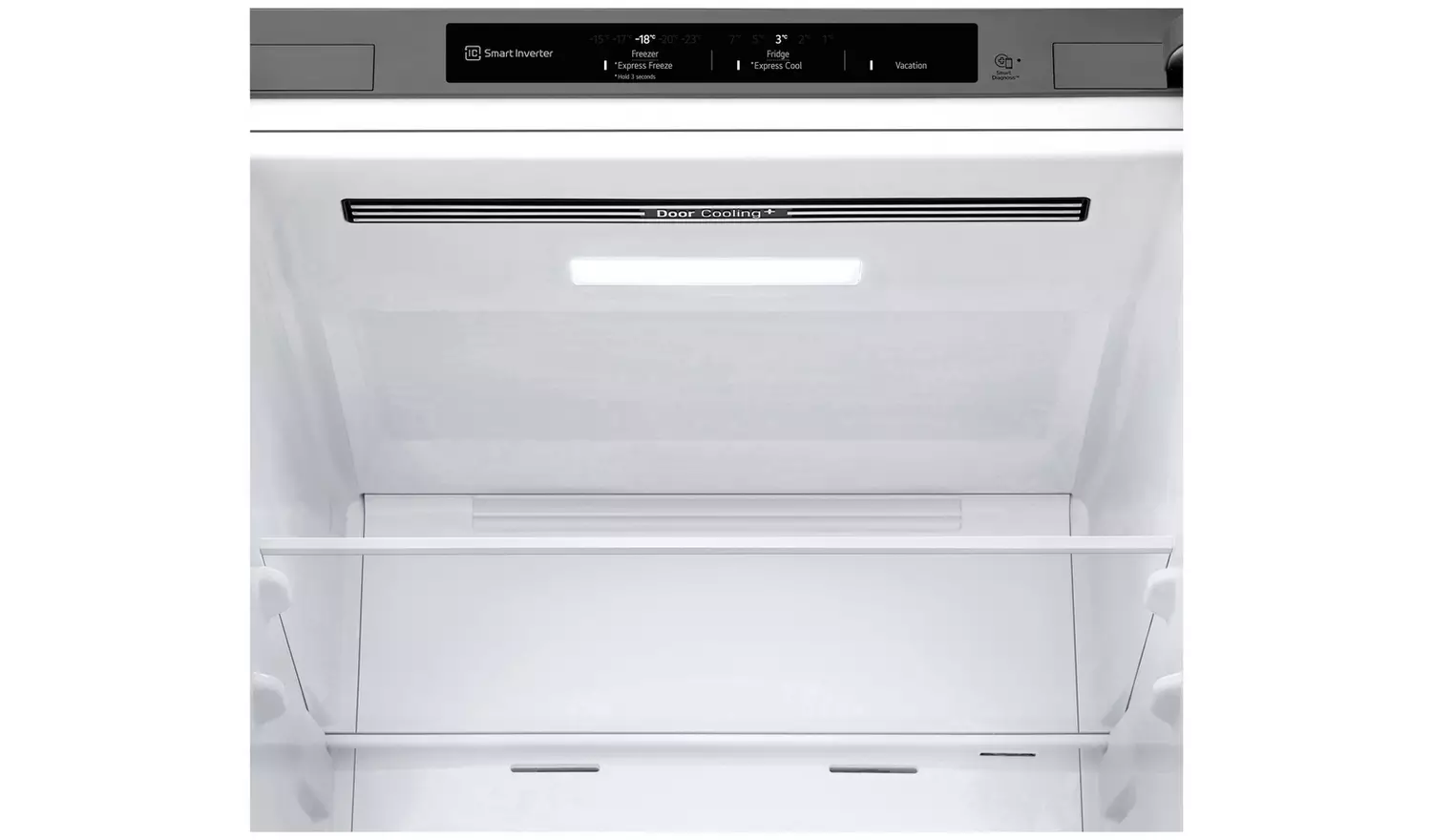 LG GBV21L0EPY Fridge Freezer - Silver