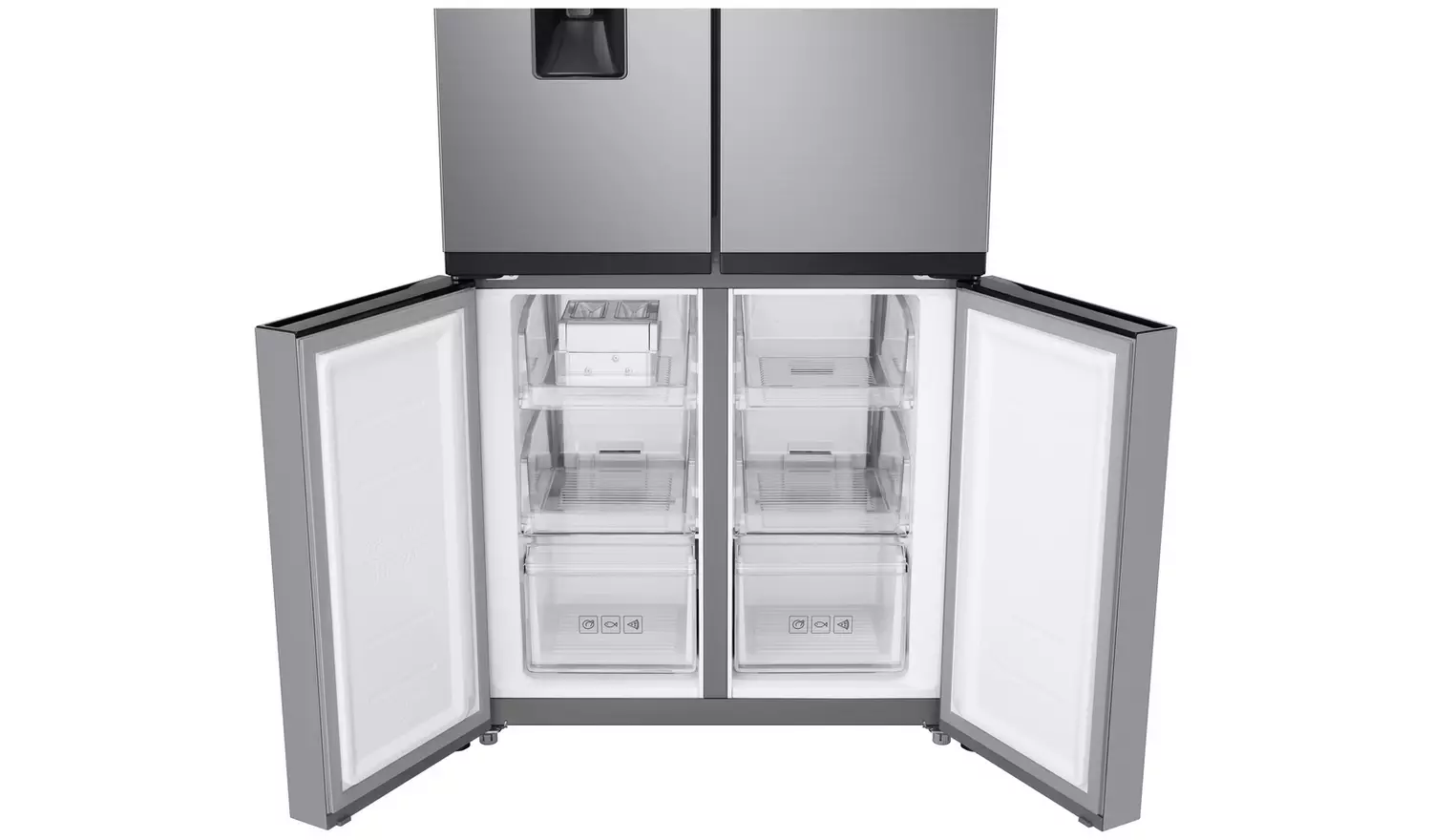 Samsung RF48A401EM9/EU Fridge Freezer - Silver