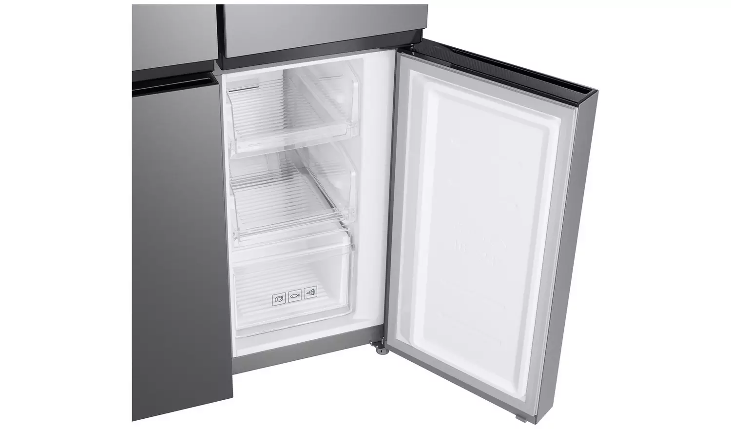 Samsung RF48A401EM9/EU Fridge Freezer - Silver
