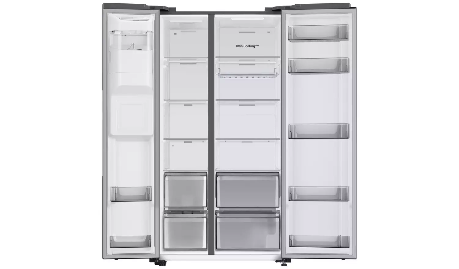 Samsung RS68CG883DS9EU American Fridge Freezer - Silver
