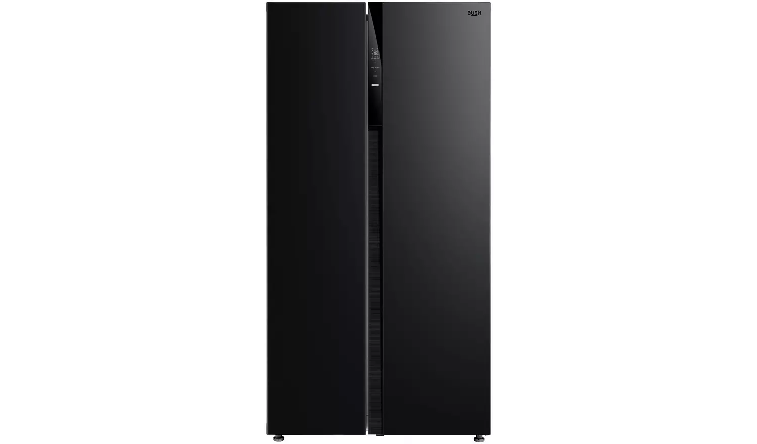 Bush MESBSB23E E Rated American Fridge Freezer - Black
