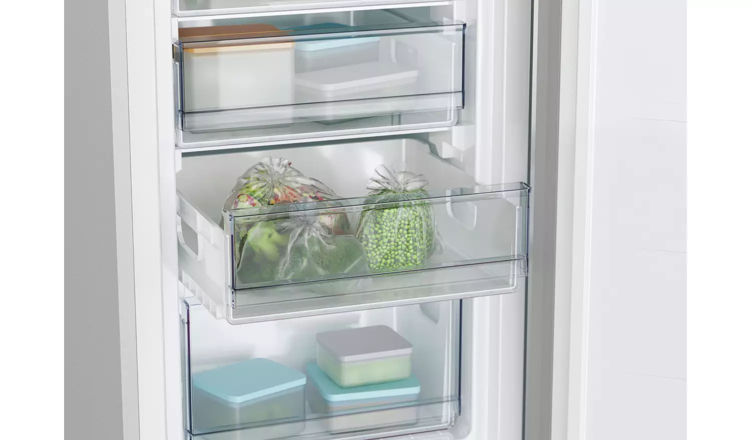 Candy CCT3L517EWSK 1 Fridge Freezer - Silver