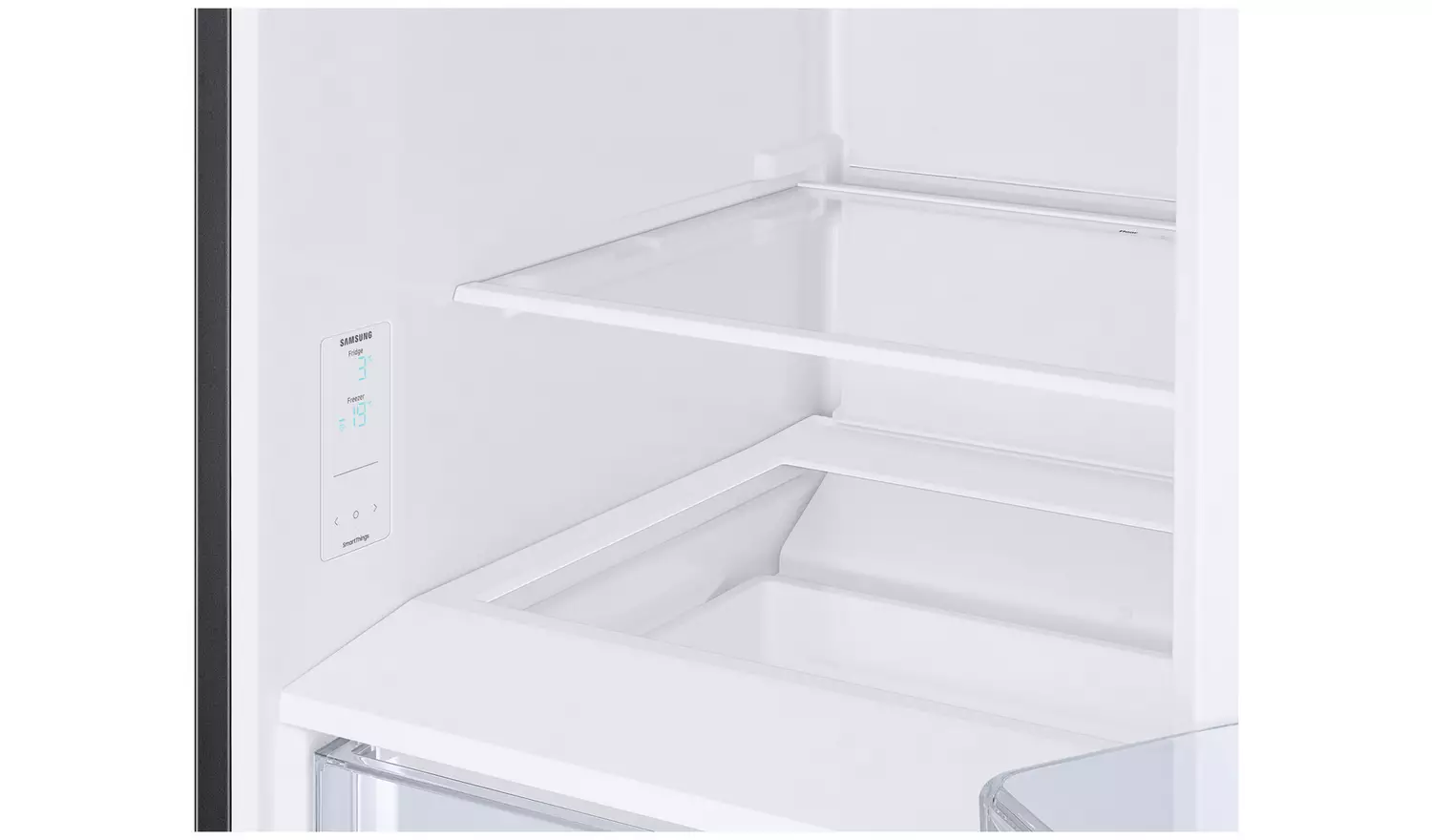 Samsung RB34C600EBN/EU Freestanding Fridge Freezer - Black