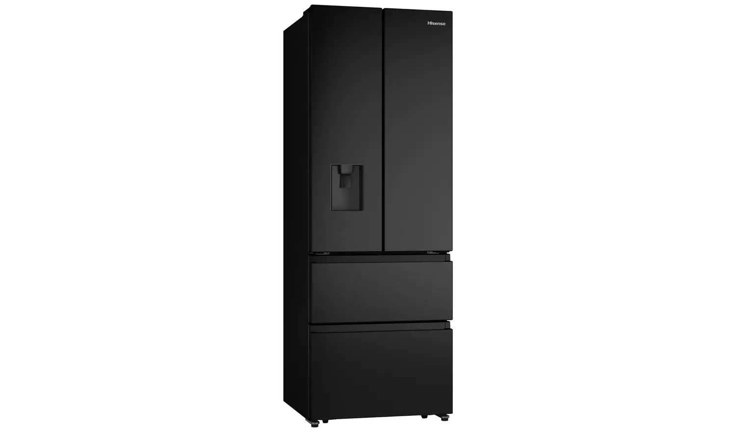 Hisense RF632N4WFE American Fridge Freezer - Black