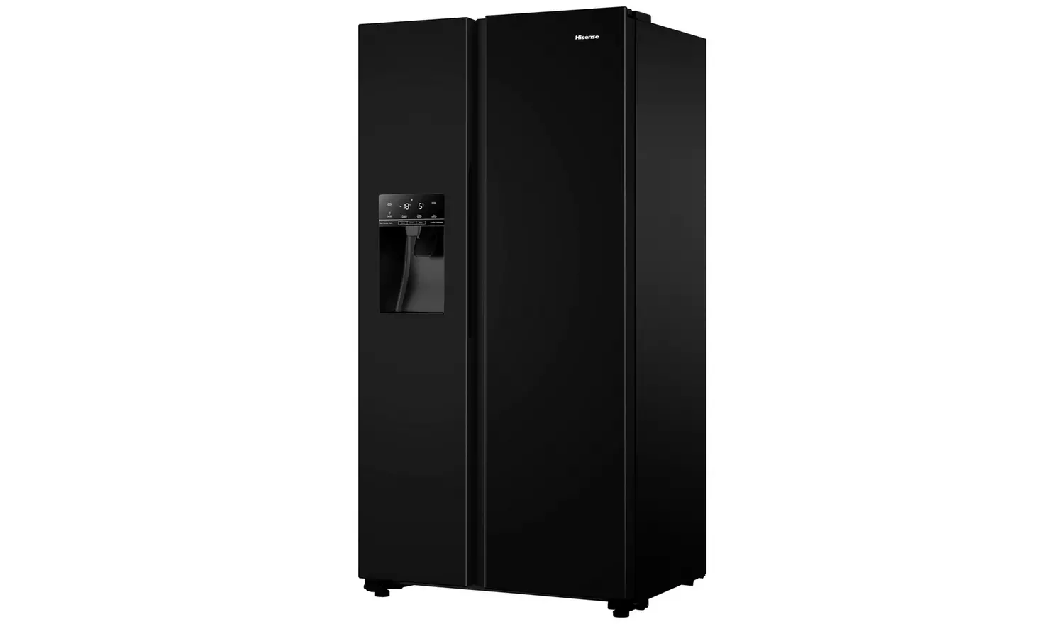 Hisense RS694N4TBE American Fridge Freezer - Black