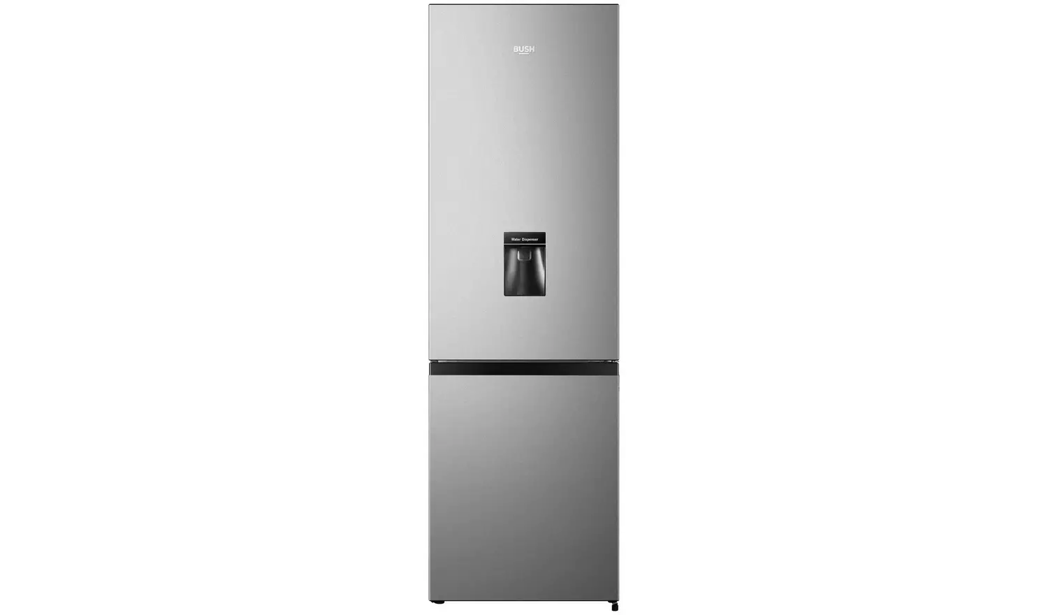 Bush ME55180FFWTDS Freestanding Fridge Freezer - Silver