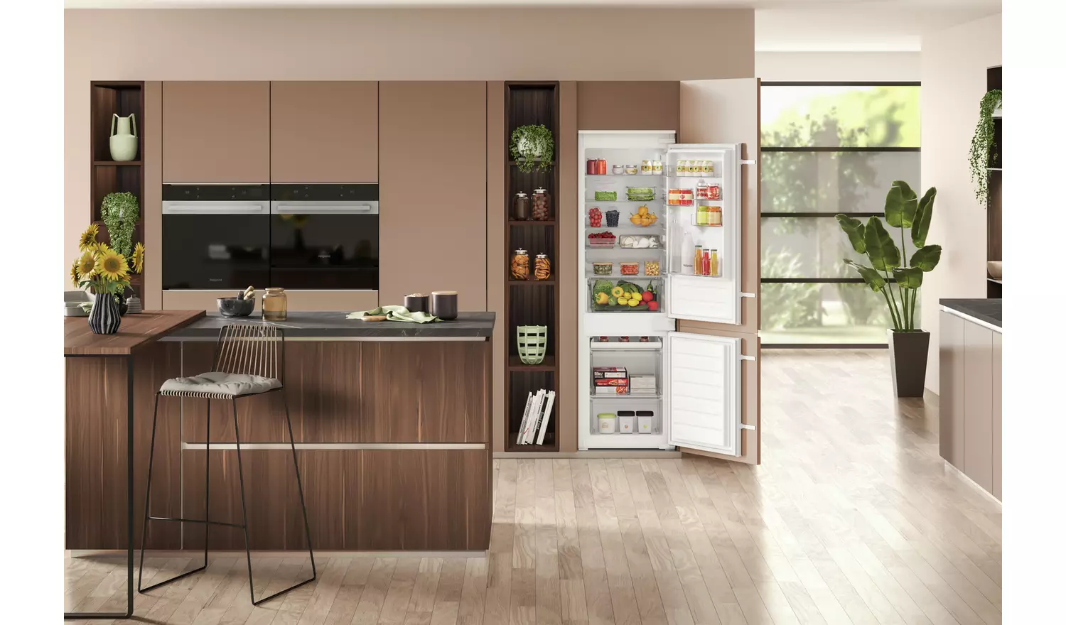 Hotpoint HTC18D011A1 Fridge Freezer - White