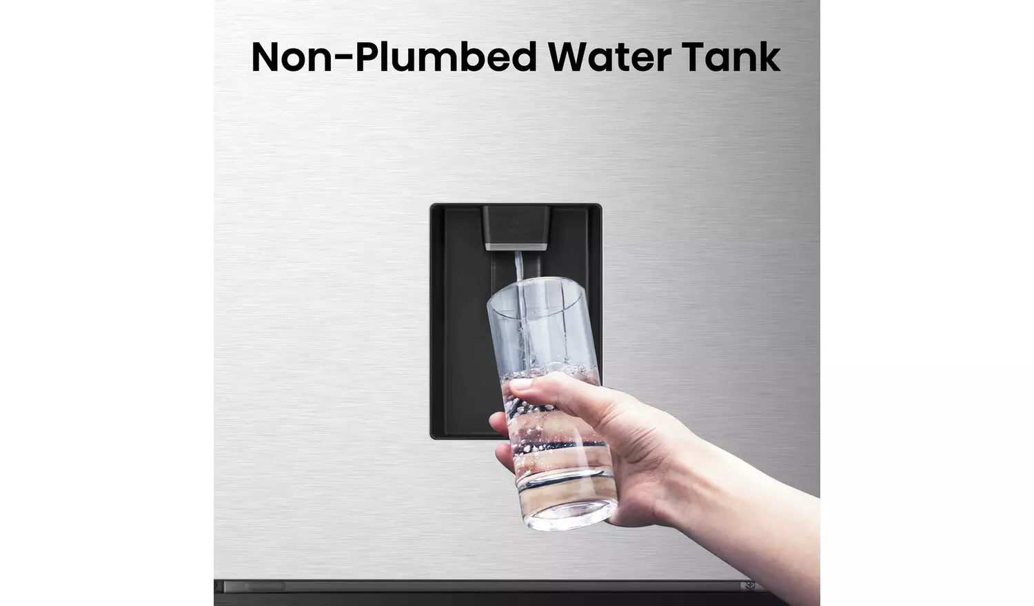 Hisense RB435N4WCE Fridge Freezer - Silver