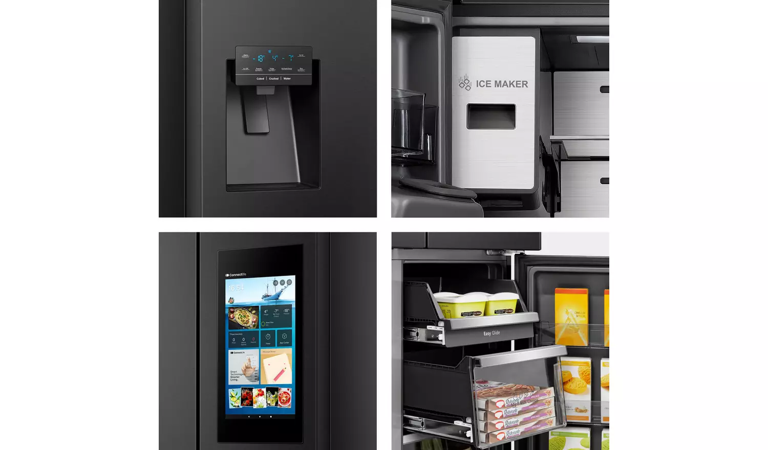 Hisense RQ760N4IFE PureFlat Smart American Fridge Freezer