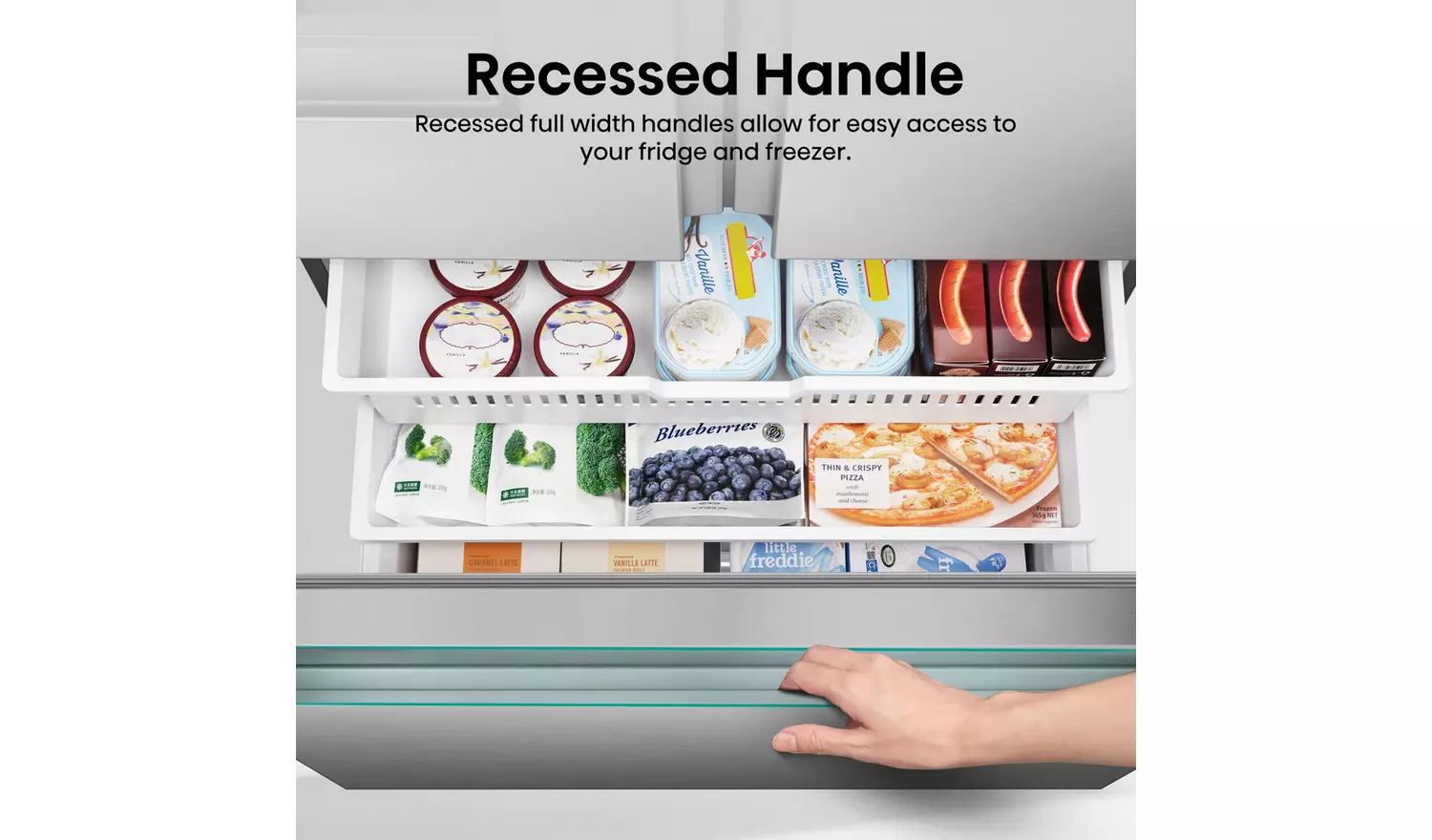 Hisense RF793N4SASE American Fridge Freezer - S/Steel