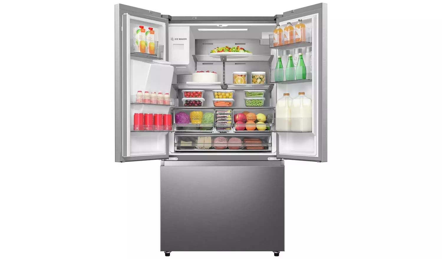 Hisense RF793N4SASE American Fridge Freezer - S/Steel
