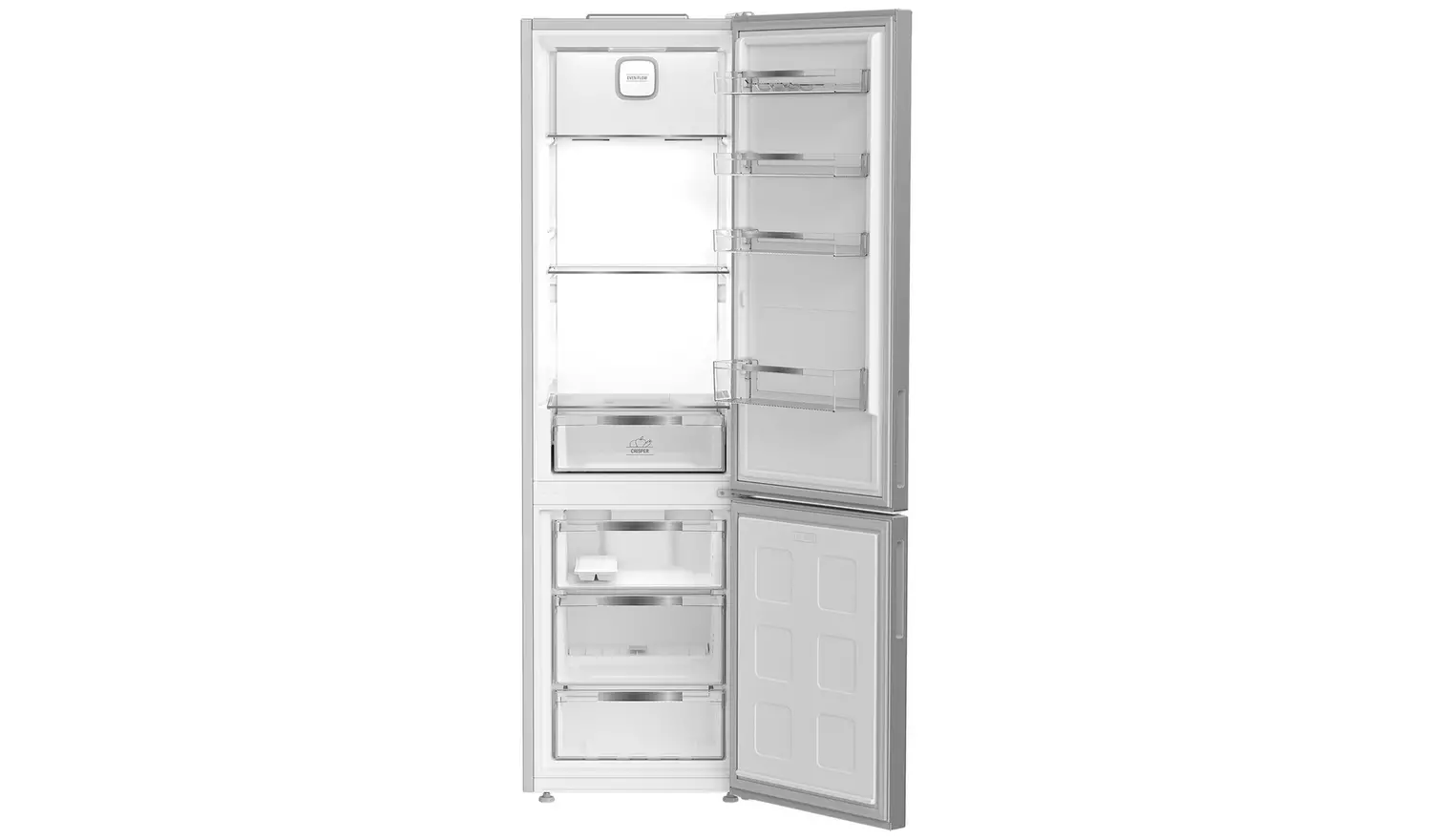 Hotpoint HPK 26402 XP4UK Freestanding Fridge Freezer- Silver